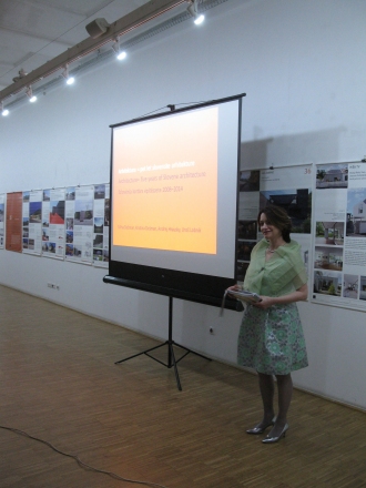 Slavnostni nagovor je imela veleposlanica RS na Madžarskem, ga. Ksenija Škrilec.