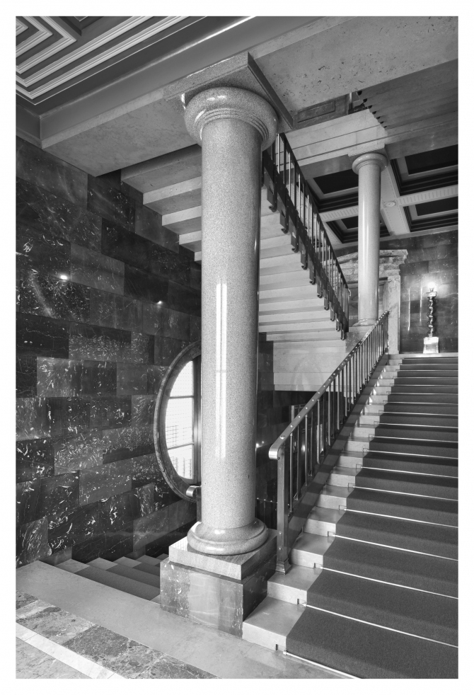 Jože Plečnik: Zbornica za trgovino,obrt in industrijo, Beethovnova ulica 10, Ljubljana, 1927