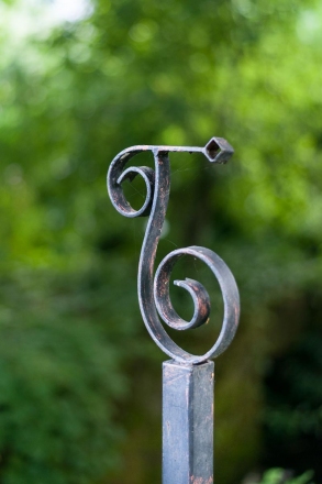 Obisk vrtov Jute Krulc v Žireh, 3. julij 2015. Foto: Blaž Jamšek