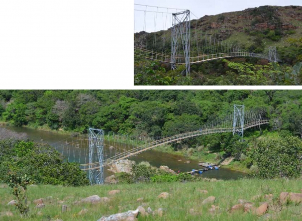 2015 Most čez Mzambo |  FH Kärnten, buildCollective, skupnost Mzamba | Eastern Cape, South Africa