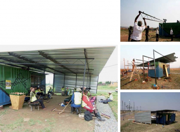 2010 Taxi Rank | buildCollective, community | Magagula Heights Township, Johannesburg, South Africa