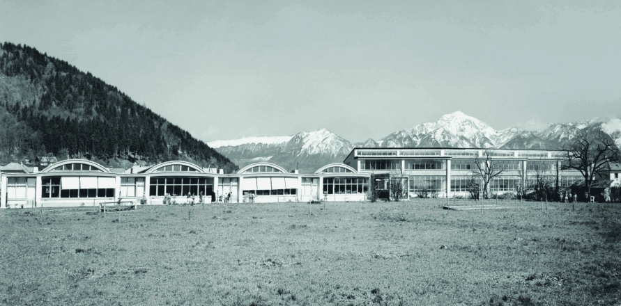 Danilo Fuerst, OŠ Stražišče pri Kranju, 1954, foto Janez Kališnik