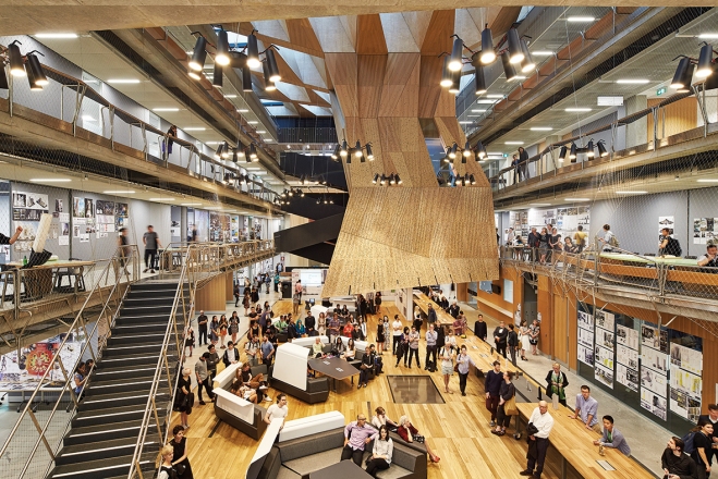 Šola za oblikovanje v Melbournu, foto Peter Bennetts