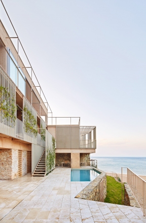 SCAFFOLD HOUSE, BEGUR, 2012-2014, photo José Hevia