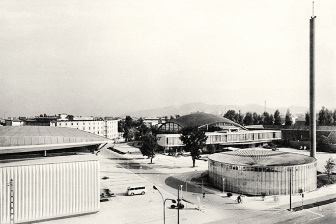 Marko Šlajmer: Paviljon Jurček na Gospodarskem razstavišču v Ljubljani, 1960 © Arhiv GR
