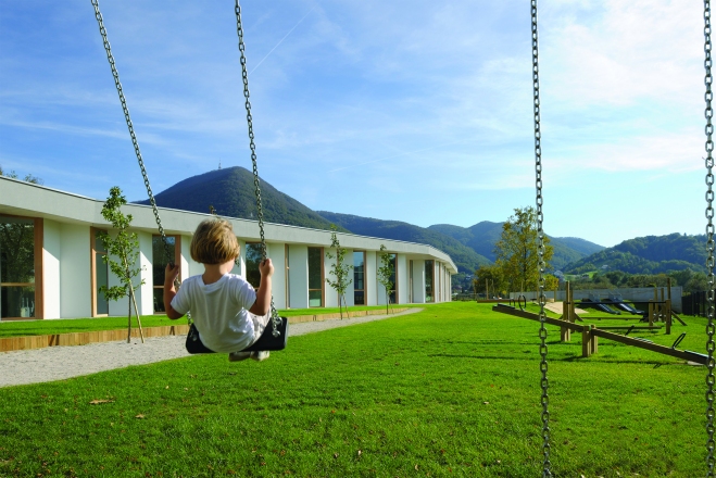 Kindergarten Poljčane, 2014, arch. Mojca Gregorski, Miha Kajzelj, Matic Lašič, photo Miran Kambič