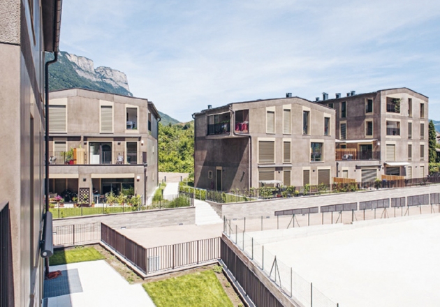 STANOVANJSKI KOMPLEKS, 2015 (NAGRAJEN), Feld72 Architekten, foto Hertha Hurnaus