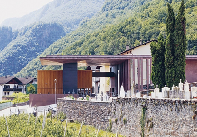 OBNOVA IN RAZŠIRITEV KLETI NALS MARGREID, 2011, Markus Scherer Architekt, foto Bruno Klomfar 