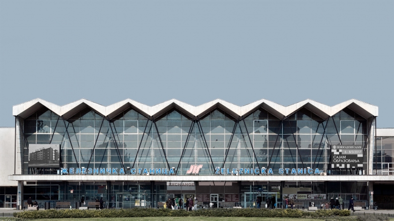 Railway station Novi Sad, 1964, arch.: Imre Farkaš, Milan Matović, photo Relja Ivanić