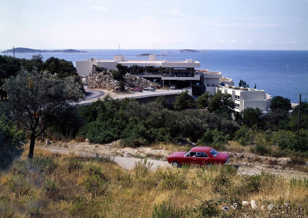 Hotel Plat, arh. Petar Kušan, 1969–71, Mlina