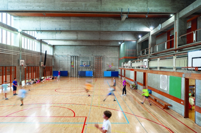 OŠ Franceta Prešerna, Kranj, telovadnica, foto Rok Hočevar, 9.11.2018