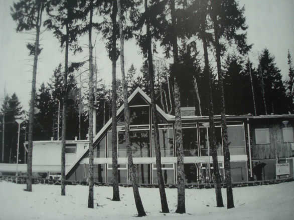 Hotel Bellvue at Pohorje mountain, arch. Ivan Kocmut, 1955–58