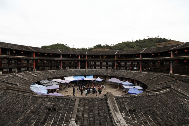 Eryi Tulou in Fujian province, photo: Sebastjan Oblak