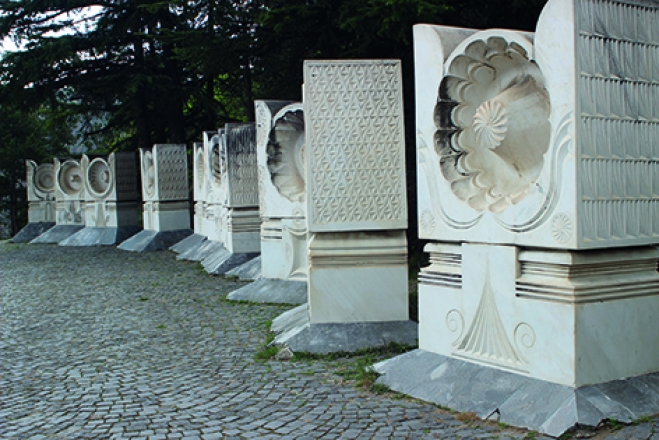 Štip, 1974, Bogdan Bogdanović, photo Damjan Momirovski