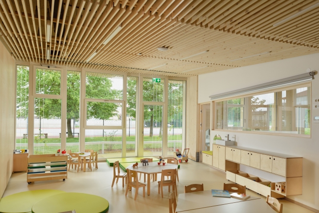 Vrtec Pedenjcarstvo, 2018, arhitekti Maja Ivanič, Anja Planišček, Andraž Intihar, Urša Habič, foto Miran Kambič