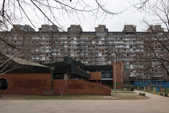 Blocks 22 and 23 in Central zone of New Belgrade, 1969-78, Aleksandar Stjepanović, Božidar Janković, Branislav Karadžić, photo Relja Ivanić