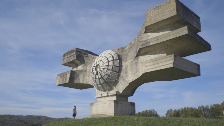 Moslavina, Podgarić, 1965, Dušan Džamonja, Vladimir Veličković, foto Pablo Ferro Živanović