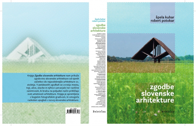 Naslovnica knjige »Zgodbe slovenske arhitekture«
