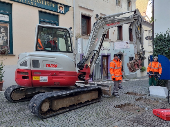 Nova ureditev pred DESSO v procesu, december 2021, foto: Vesna Perovnik