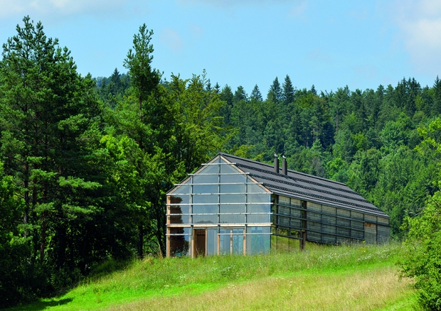Hiša Hribljane, 2018; Medprostor, foto: Miran Kambič