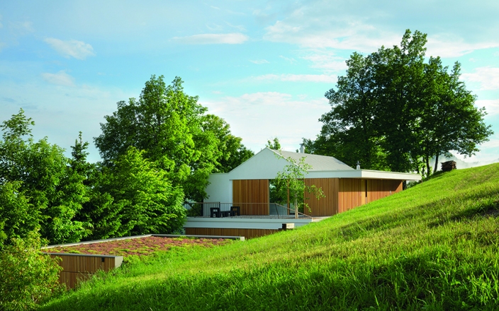 House Katarina, surroundings of Ljubljana, 2014; Multiplan arhitekti, photo: Miran Kambič