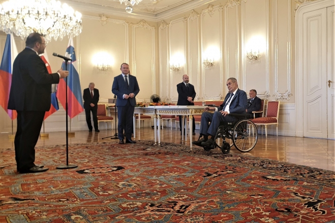 Greetings to President Miloš Zeman