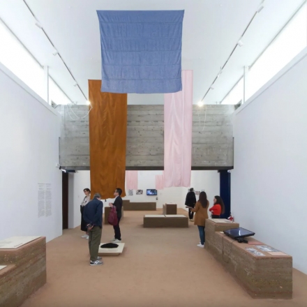 Brazil Pavilion, Venice Architecture Biennale 2023, Gabriela de Matos, Paulo Tavares, photo: John Hill/World-Architects