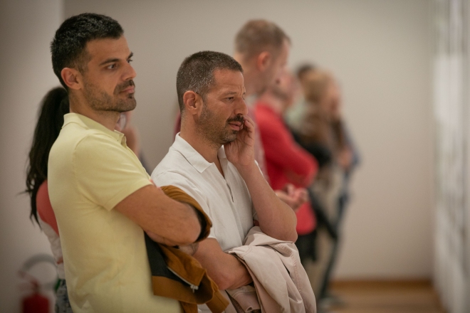 Odprtje razstave, MSUV, foto Marko Ercegović