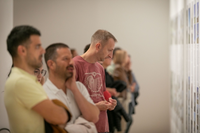 Opening of the exhibition, MSUV, photo Marko Ercegović