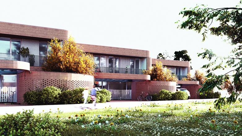 Soča villas, Solkan, 2023, architecture Ofis, photo Tomaž Gregorič