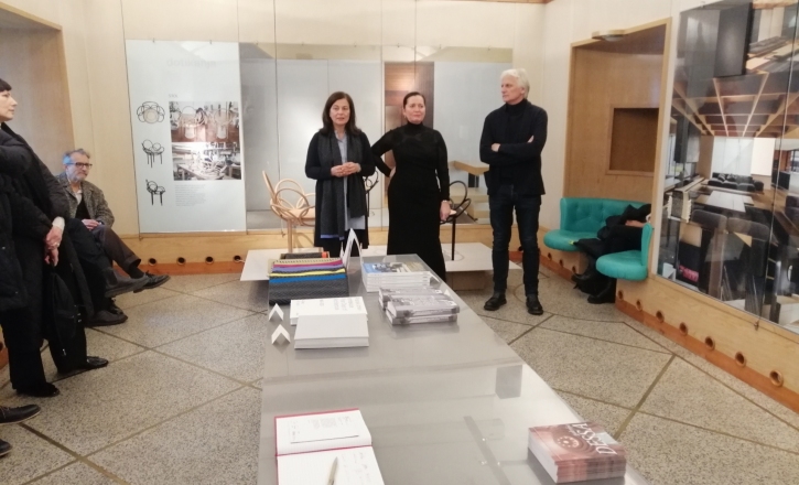 Vodstvo po razstavi, foto: Špela Kuhar