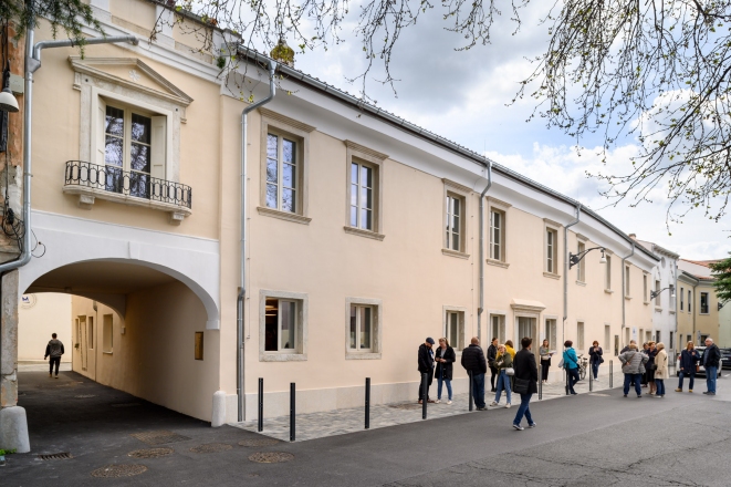 Tour of the Sabini-Grisoni Palace, photo: Miran Kambič