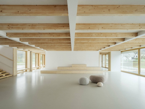 Bohinj Kindergarten, ARREA arhitektura in KAL A, foto: Luis Diaz Diaz