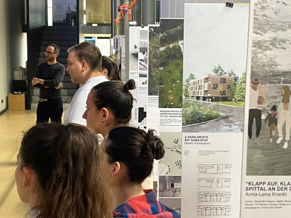 Opening of the Piranesi 2023 exhibition at the University of Liechtenstein, photo: Alberto Alessi